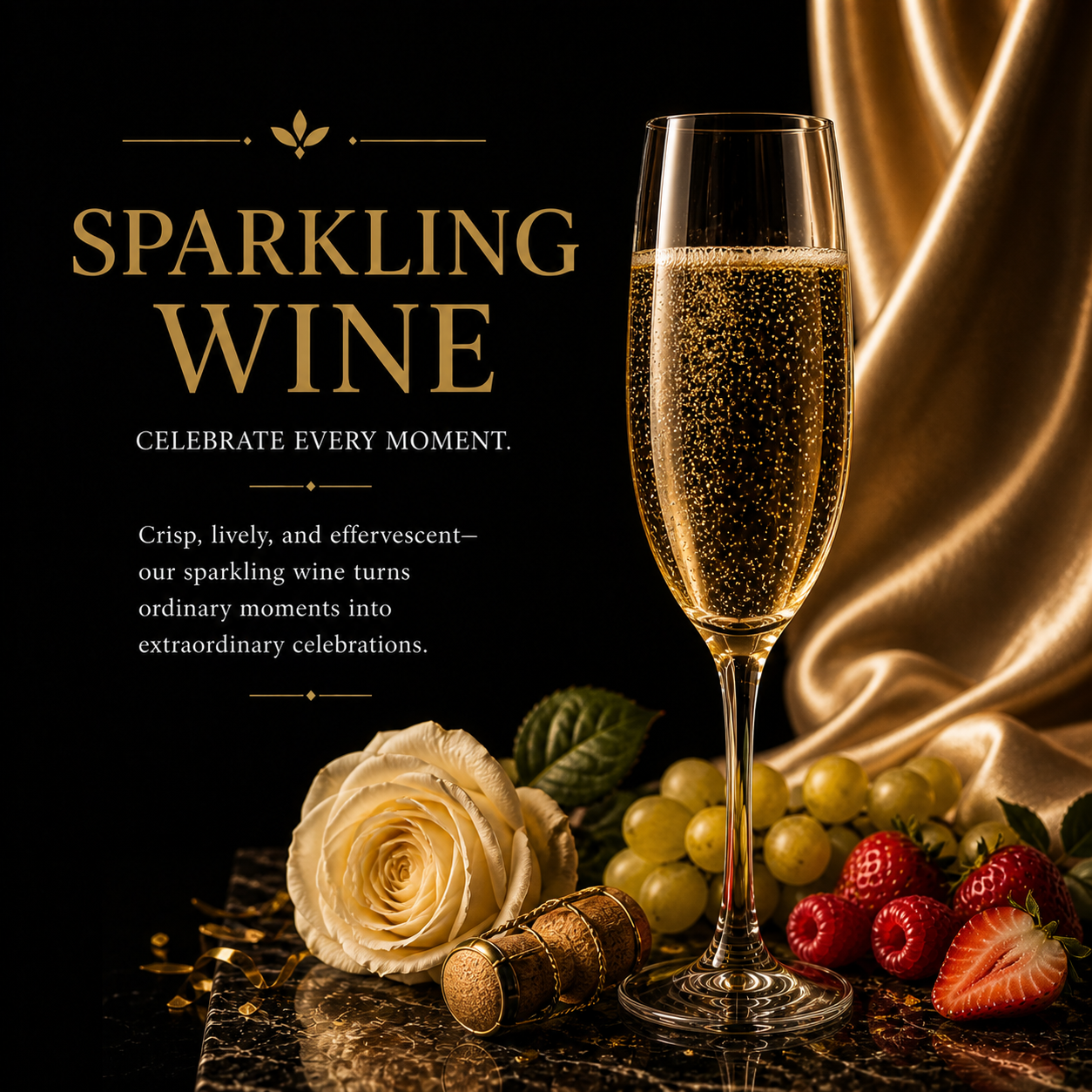 sparkling wine