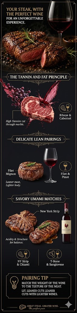 wine pairings, wine with steak 2