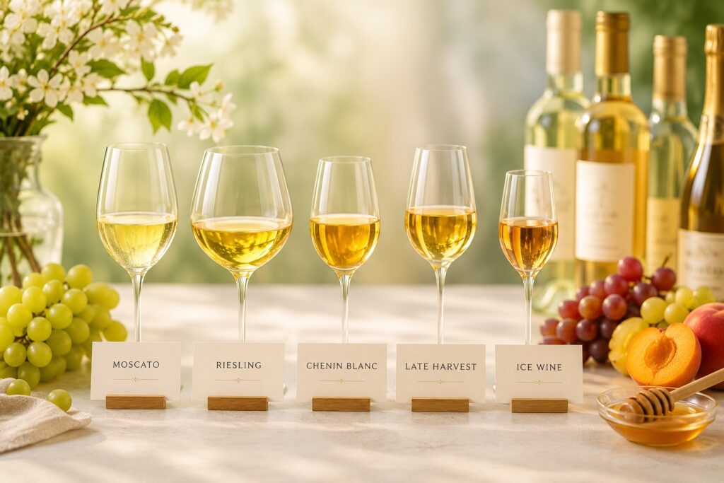 sweet white wine types