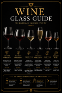 wine glass guide