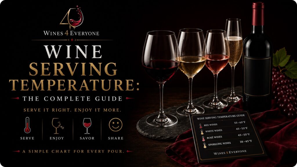 wine serving temperature the complete guide