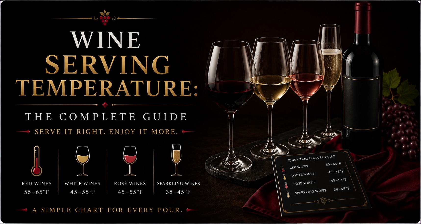 wine serving temperature